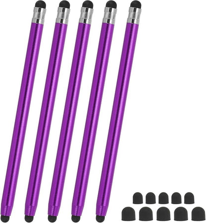 PATIKIL 5 Pcs Stylus Pens for Touch Screens, 2 in 1 High Sensitivity Universal by PATIKIL