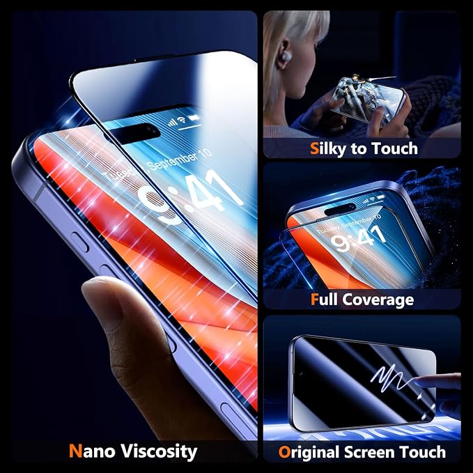 UniqueMe for iPhone 16 / iPhone 15 Screen Protector - Image 7