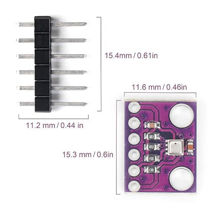 2PCS BME280 3.3V Sensor Module Atmospheric Pressure Temperature Humidity Sensor - Image 3