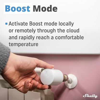 Shelly Blu TRV & Blu Gateway Gen3, Smart Thermostatic Radiator Valve, - Image 6