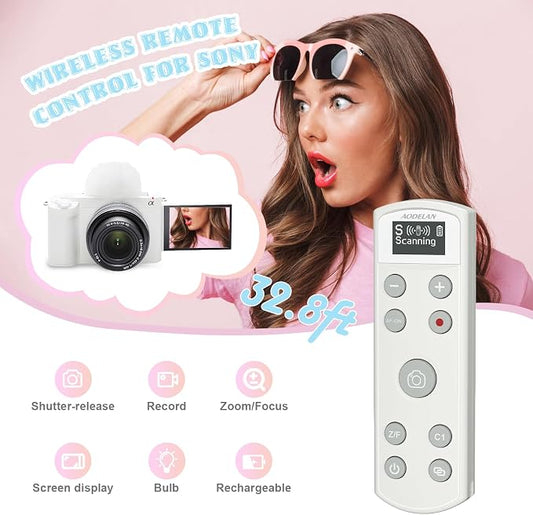 Remote Control for Sony Camera, USB-C Rechargeable Wireless Shutter Release - Image 2