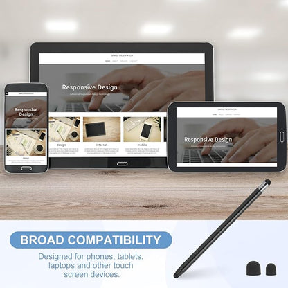 PATIKIL 5 Pcs Stylus Pens for Touch Screens, 2 in 1 High Sensitivity Universal - Image 6