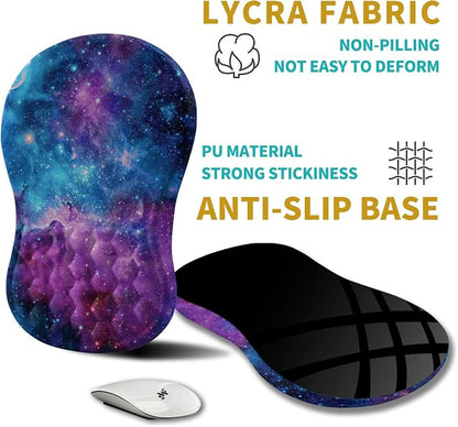 Hokafenle Ergonomic Mouse Pad Wrist Support, Wrist Rest Mousepad - Image 5