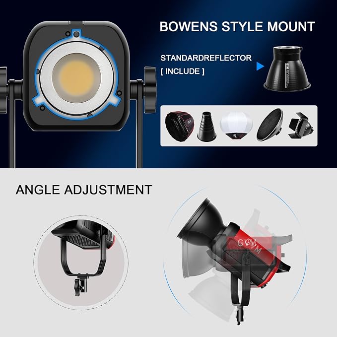 GVM 300W LED Video Light Kit - Image 7