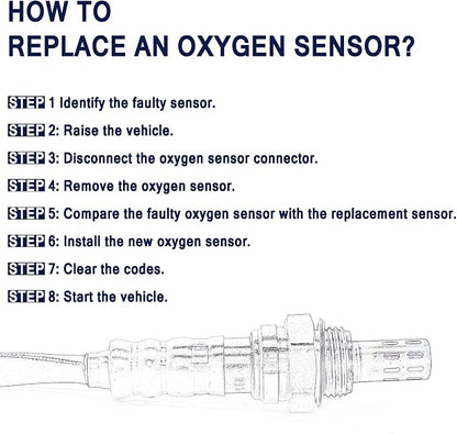 HiSport 350-34581 Heated O2 Oxygen Sensor Compatible - Image 5