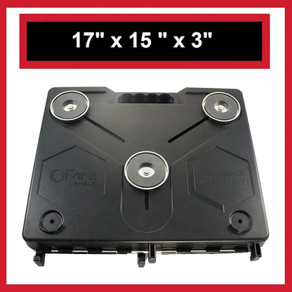 The OmniShelf Magnetic Portable Workstation + Toolbox, Computer & Laptop Stand - Image 7