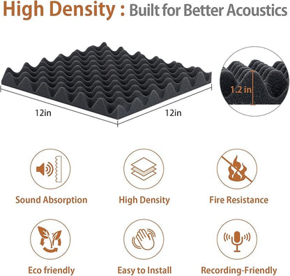 36 Pack Acoustic Foam Panels - Image 4