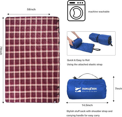 DUKUSEEK Waterproof Camping Blanket - Image 4