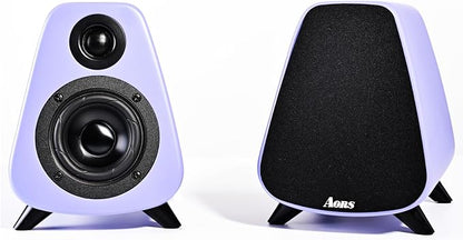 AS31 Active Bookshelf Speakers Bluetooth -2.0 Powered Speaker Stereo Computer - Image 9