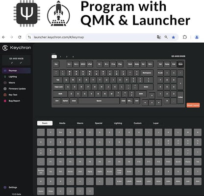 Keychron Q5 Wired Custom Mechanical Keyboard Knob Version, 96% Layout QMK/VIA - Image 3