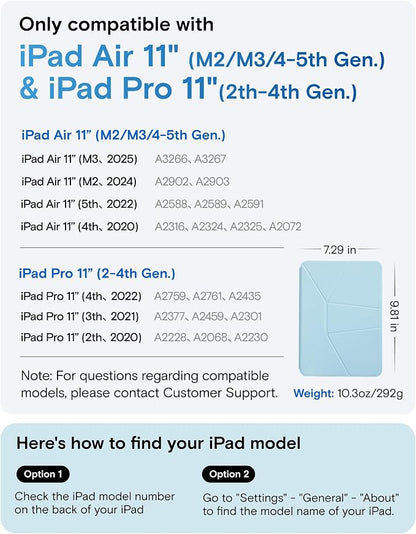 MOFT Dynamic Folio Case for for iPad Air 11-inch M3 M2 2025 2024/10.9 Air 5th - Image 2