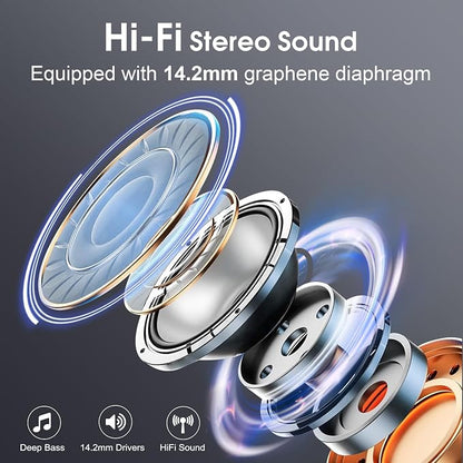 Wireless Earbuds 75hrs Bluetooth 5.4 Headphone Sport, 2025 Bluetooth Earbuds - Image 6