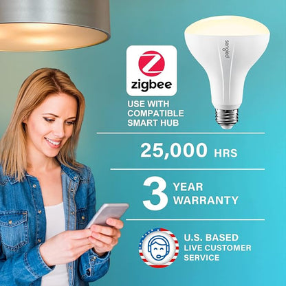 Sengled Zigbee BR30 Smart Bulb, Works - Image 3