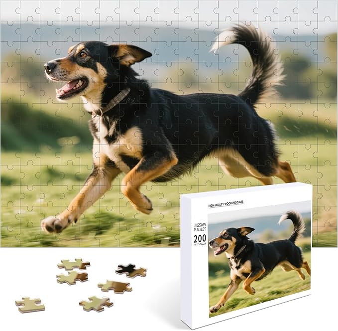 Personalized Photo Puzzle with Glossy Finish – Custom Jigsaw Puzzle by Custom
