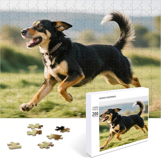 Personalized Photo Puzzle with Glossy Finish – Custom Jigsaw Puzzle by Custom
