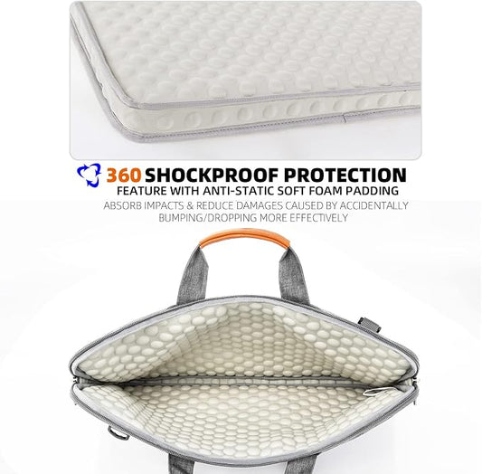 KINGSLONG Slim 17.3 inch Laptop Bag Sleeve Carrying Case - Image 2