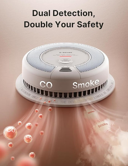 X-Sense Wireless Interconnected Combination Smoke and Carbon Monoxide Detector - Image 6