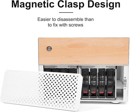 8-Bay NAS Chassis, Computer Network Attached Storage, Support 8 * 3.5" HDD+2 * - Image 2