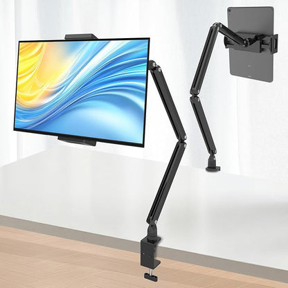 Tablet Stand for iPad, Aluminum Multi-Angle Adjustable Tablet Holder, by Yumecamp