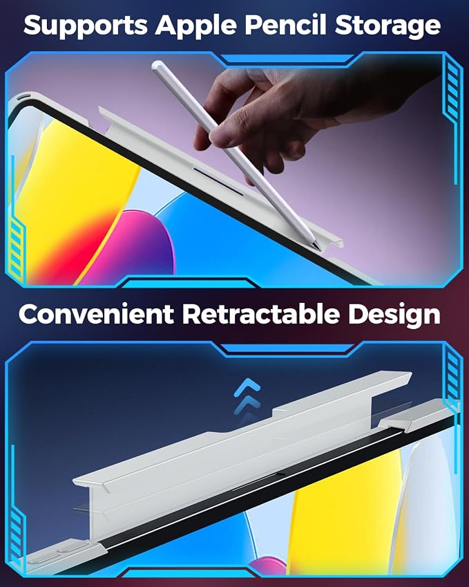 SIBEITU Keyboard Case for iPad A16 11th Gen 11" 2025 & 10th Gen 10.9" 2022 - Image 4
