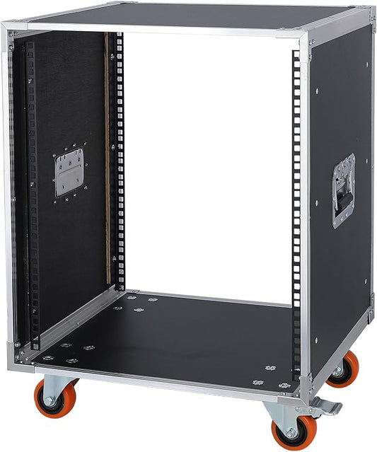 AV Gear Rack 12U Home Audio & Video Stage Stereo Equipment Storage Cabinet by WikrOck