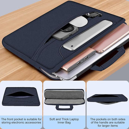 Universal Laptop Shoulder Bag 13-17.3 Inch Shockproof Briefcase - Image 4