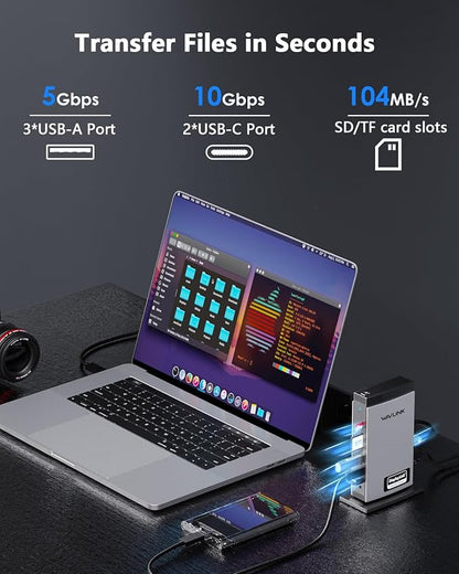 WAVLINK Docking Station 3 Monitors, Triple 4K@60Hz - Image 5
