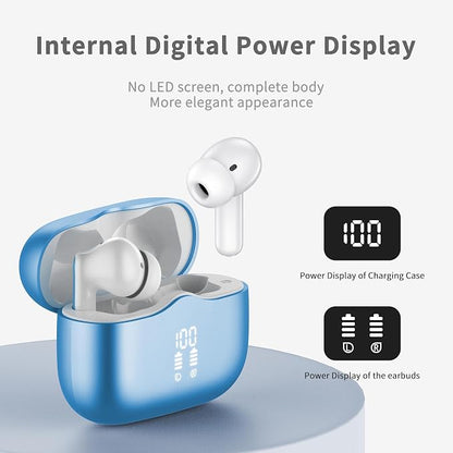 Wireless Earbuds, New Wireless Earphones HiFi Stereo Deep Bass 40H Playtime - Image 5