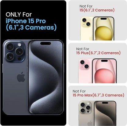 FireNova Designed for iPhone 15 Pro Case, Silicone Upgraded Phone Case with - Image 6