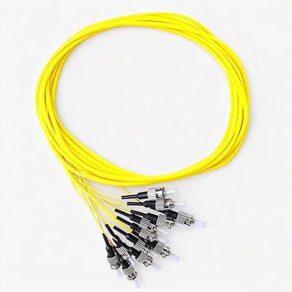 Elfcam® - Fiber Optic Pigtail 12 Fibers Singlemode Simplex ST/UPC 9/125um OS2 - Image 4