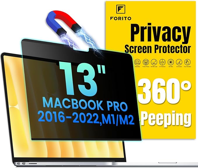 F FORITO Magnetic Privacy Screen Protector Compatible by FFORITO