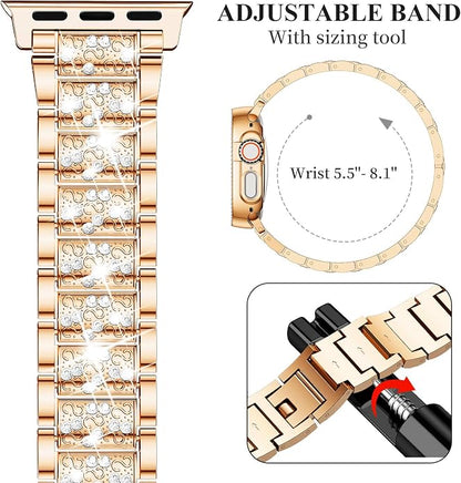 Mosonio Compatible with Apple Watch Band 38mm 40mm 41mm 42mm 44mm 45mm 46mm - Image 5