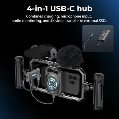 SMALLRIG All-in-One Cooling Dual Handle Phone Cage Kit - Image 5