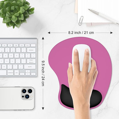ITNRSIIET Ergonomic Mouse Pad, Cushioned Gel Wrist Rest, Non-Slip Base - Image 6