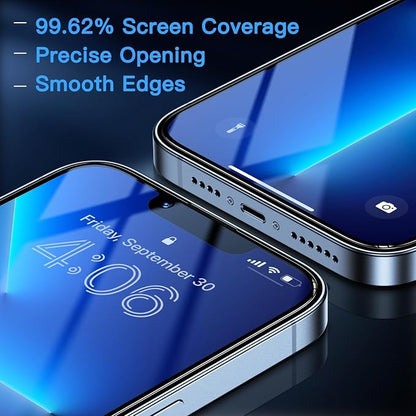 Uyiton Anti-Blue Light for iPhone 14 Plus/iPhone 13 Pro Max Screen Protector - Image 7