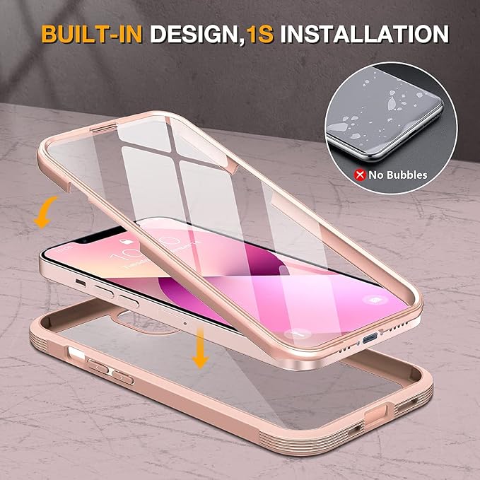 Miracase Compatible with iPhone 13 Mini case 5.4 inch, 2023 Upgrade Full-Body - Image 7