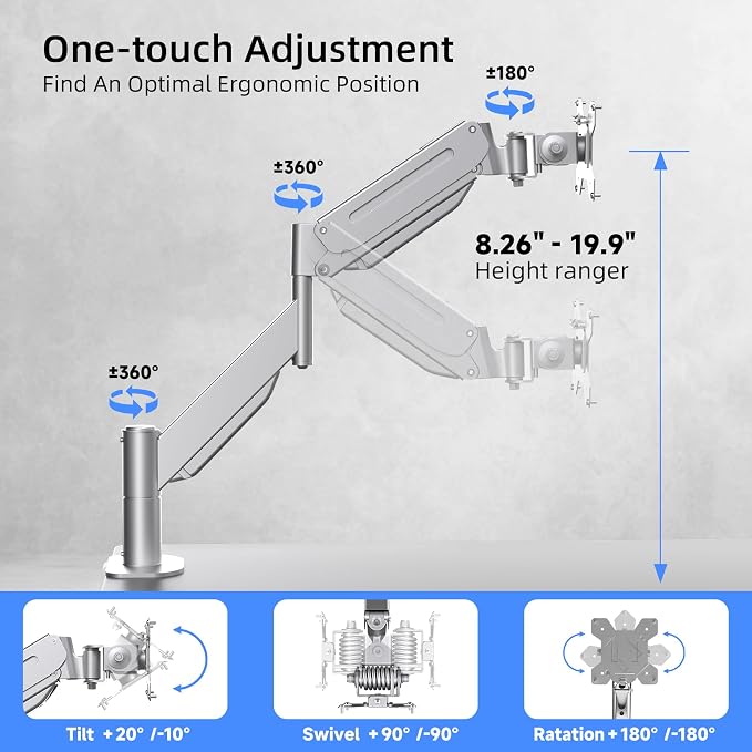 Suptek Ultrawide Monitor Arm Mount - Image 3