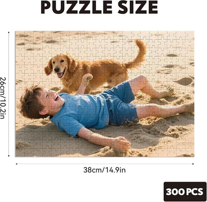 Custom Puzzles from Photos, Personalized Natural Wood Puzzle - Image 2