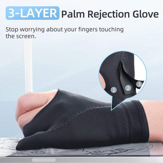 2-Pack Drawing Glove Palm Rejection - Image 2