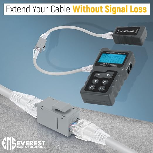 Everest 24-Pack Cat6 RJ45 Keystone Coupler - Image 4