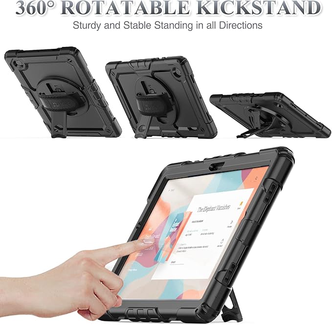 SEYMAC stock Case for Samsung Galaxy Tab A8 10.5'', Full-Body Drop Protection - Image 6