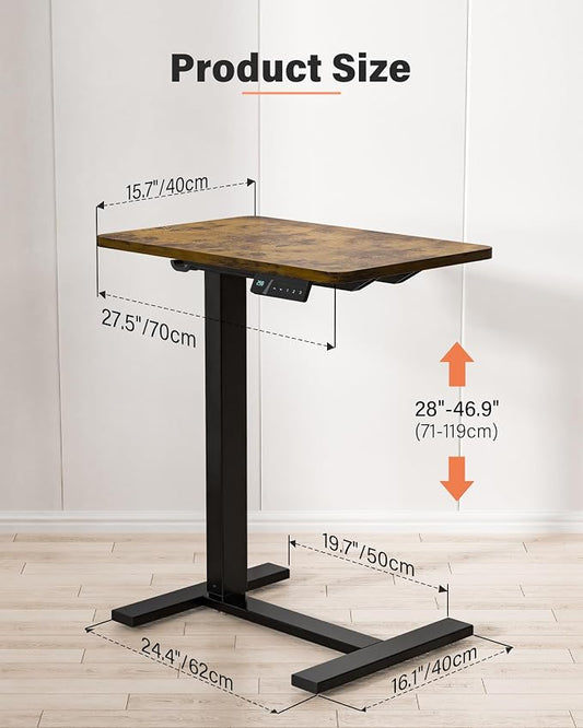 Mobile Standing Desk with Wheels - Image 2
