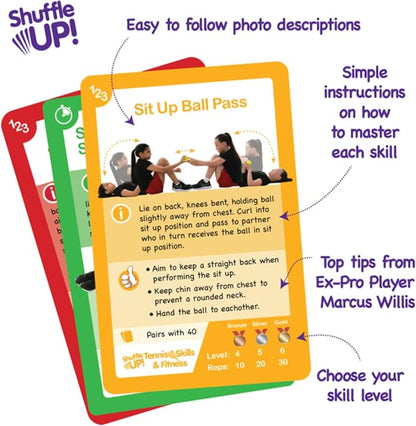 Shuffle Up Tennis Card Games - Image 7