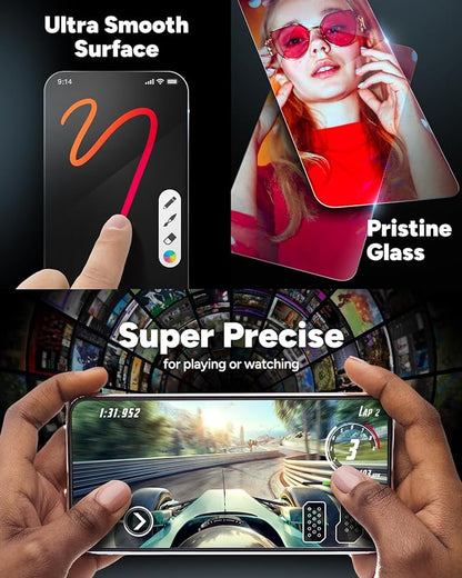 ZAGG InvisibleShield Glass Elite Anti-Glare iPhone 15 Plus Screen Protector - Image 4