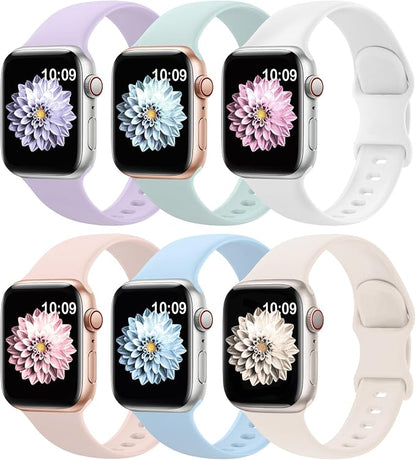 6 Pack Sport Bands Compatible by AMSKY