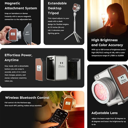 Harlowe Micro 8 Spectra Portable Led Light - Image 3