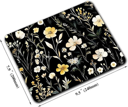 Wildflowers Aesthetic Floral Custom Mouse Pad - Image 2