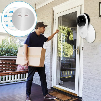4 Pack Indoor Wall Mount for Yi Home Security Camera, No Punching, Extremely - Image 7