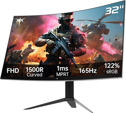 KTC 32 Inch FHD 1080p Curved Gaming Monitor - Image 9