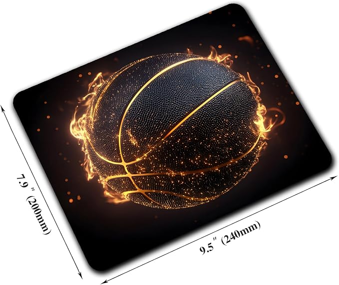Blue Glitter Butterfly Mouse Pads - Image 2